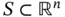 upper S subset-of double-struck upper R Superscript n