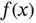 f left-parenthesis x right-parenthesis