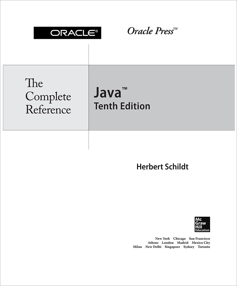 title-page-java-the-complete-reference-10th-edition-book