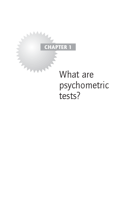 What are psychometric tests?