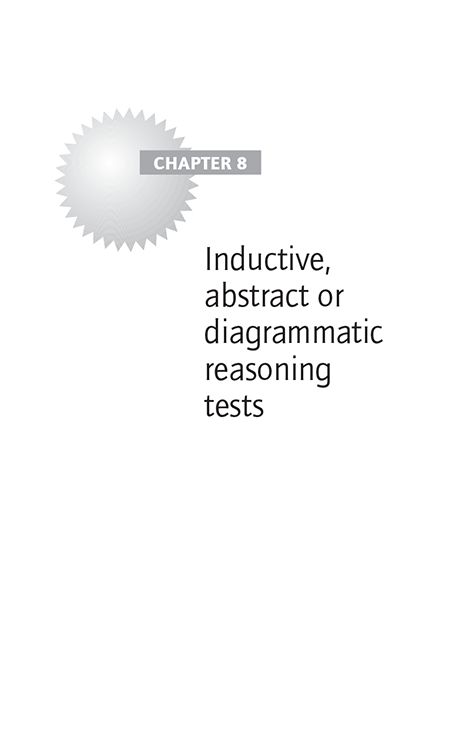 Inductive, abstract or diagrammatic reasoning tests