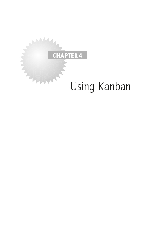 CHAPTER 4: Using Kanban