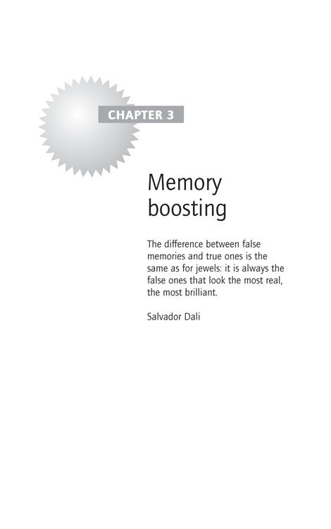 Chapter 3 Memory boosting