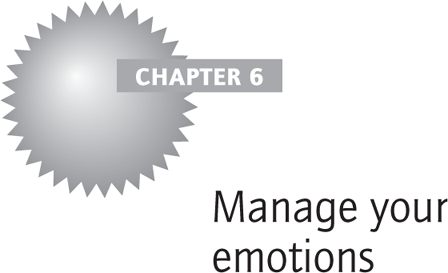 Manage your emotions