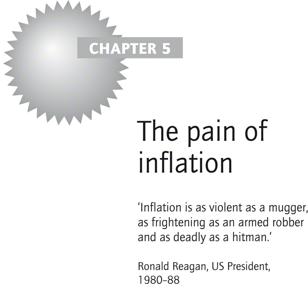 The pain of inflation