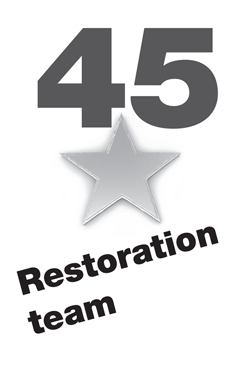 45 Restoration team