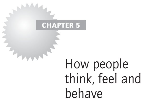 How people think, feel and behave