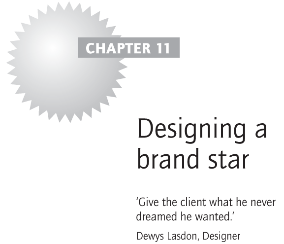 Designing a brand star