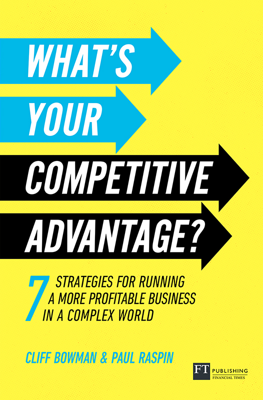 What’s Your Competitive Advantage?