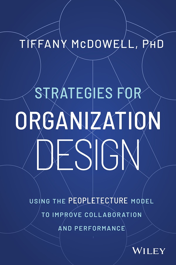 Cover: Strategies for Organization Design by Tiffany McDowell