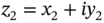 z 2 equals x 2 plus i y 2