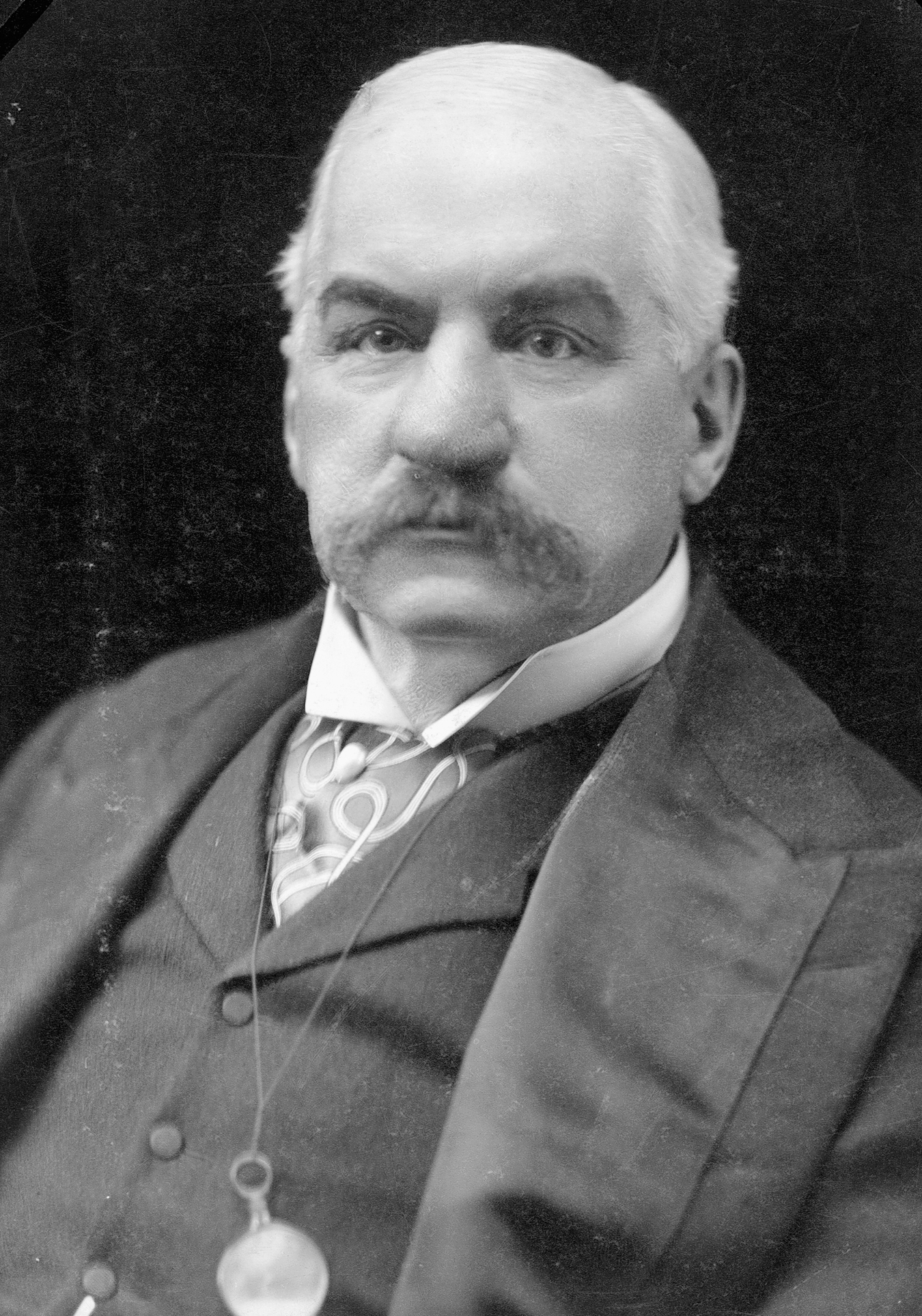 Photograph of J. Pierpont Morgan.