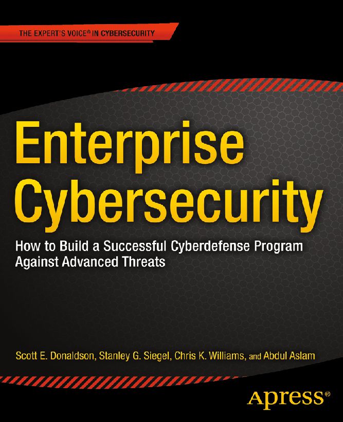 Cover - Enterprise Cybersecurity: How to Build a Successful ...