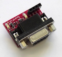 The SparkFun RS-232 Shifter SMD (sku: PRT-00449)