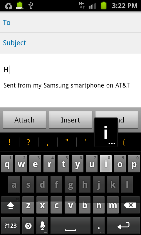 Using the Android Keyboard - Galaxy S II: The Missing Manual [Book]