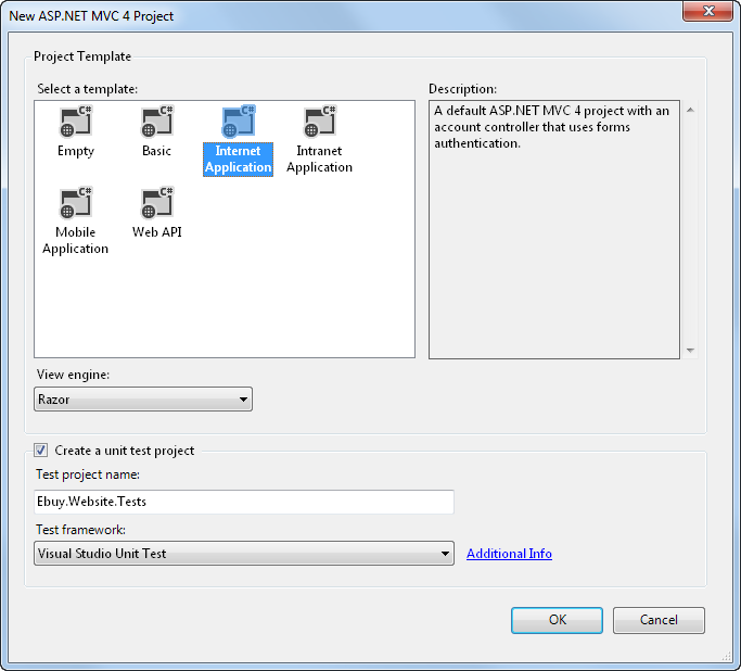 Customizing the EBuy project