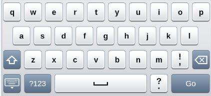 Virtual keyboard