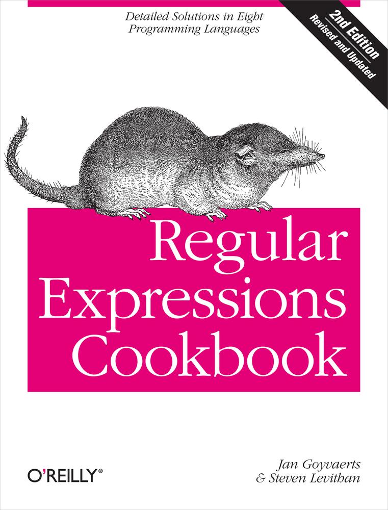 Cover - Regular Expressions Cookbook, 2nd Edition [Book]