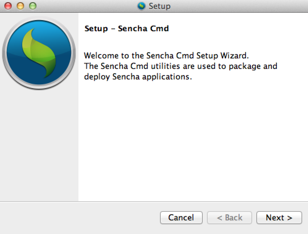 Sencha Cmd Installer