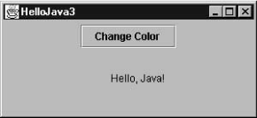 The HelloJava3 application