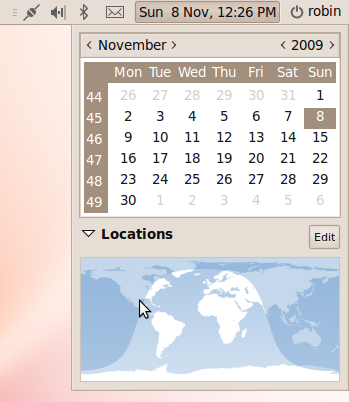 Ubuntu’s calendar