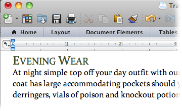 Small caps are a great way to distinguish a heading or subheading from body text, like the words “Calm in Storm.” Initial letters get full-sized capitals while the letters that would normally be lowercase get small capitals.