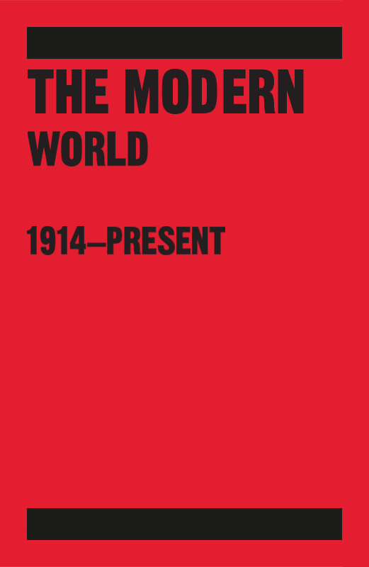 THE MODERN WORLD 1914 PRESENT The History Book Book   Hisboo266modwor 001 