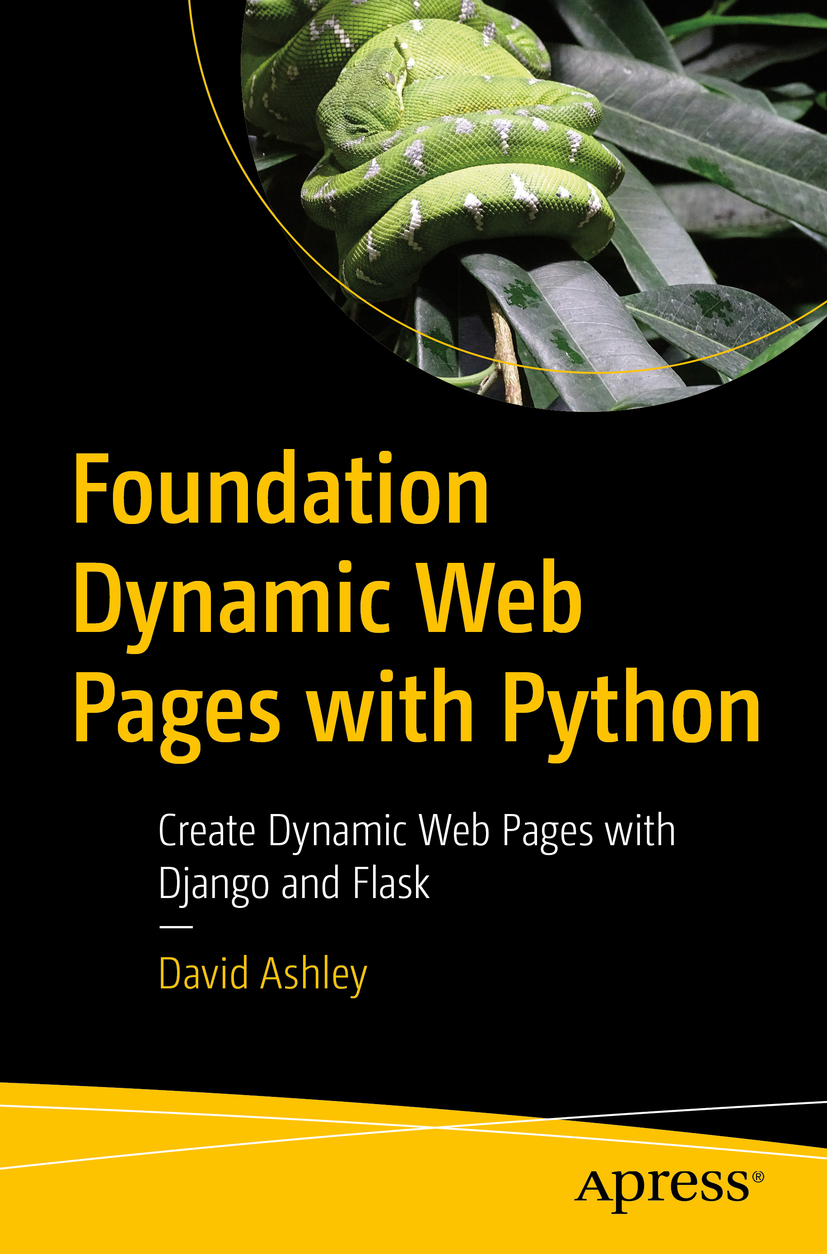 Cover - Foundation Dynamic Web Pages With Python: Create Dynamic Web ...