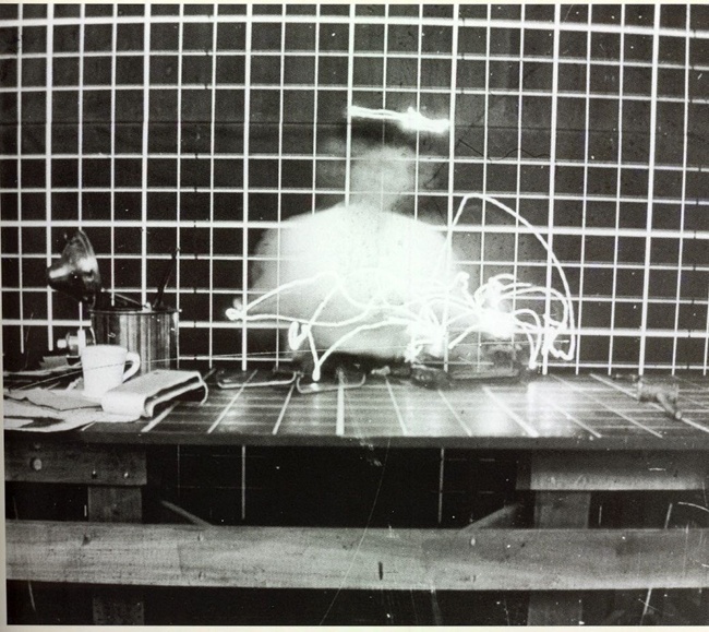 An example of the Gilbreths’ pioneering research. Called motion studies, they were used to research how workers performed their jobs to improve efficiency.