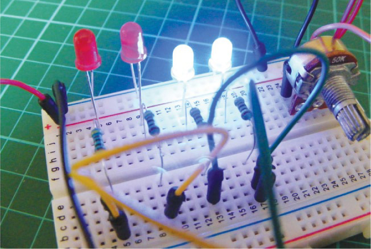 Projekt 4: Stroboskoplicht wie in der Disco - Arduino-Projekte, 1st ...