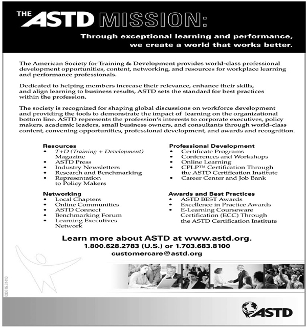 About ASTD - 10 Steps to Successful Teams [Book]