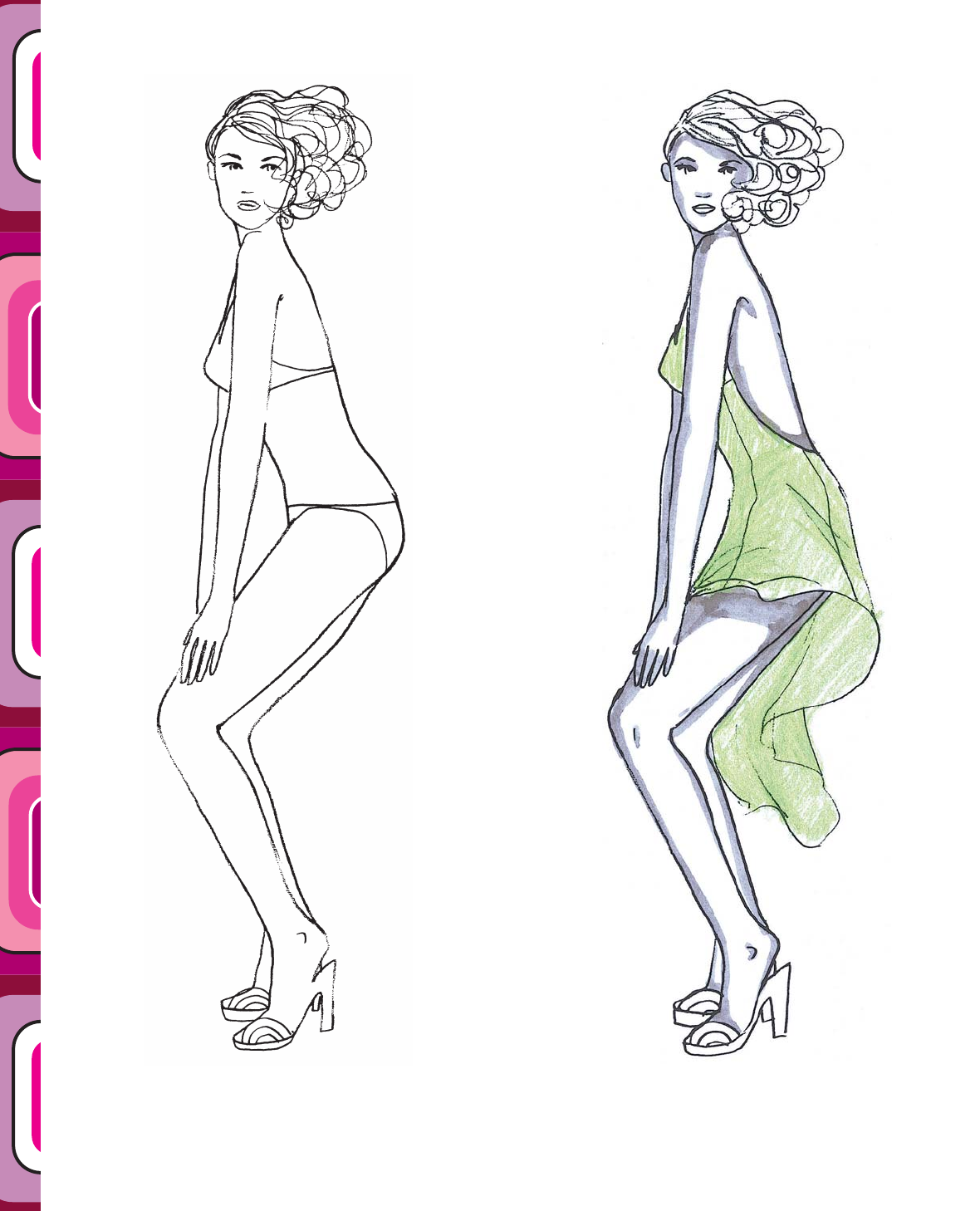 Fashionary: Poses for Fashion Illustration - Womens | Papercut