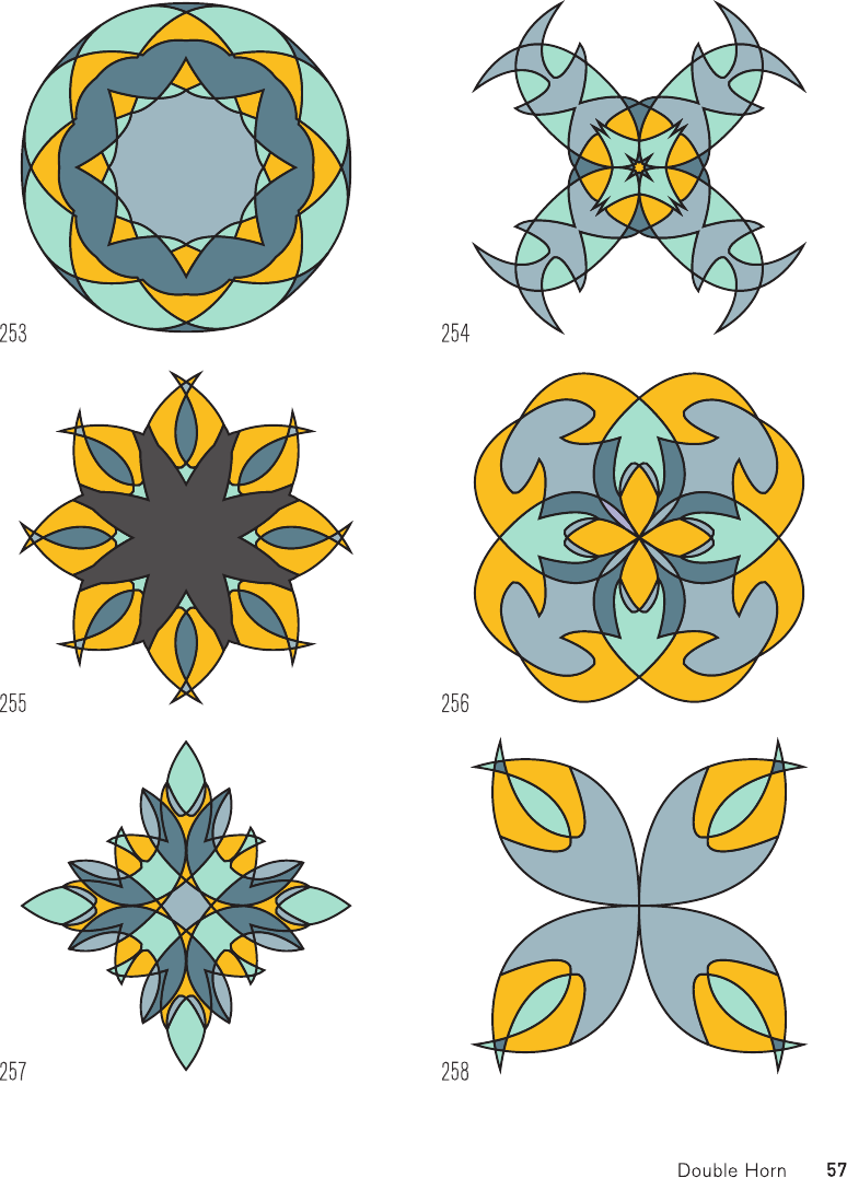 The Patterns (10/40) - 1,001 Symmetrical Patterns [Book]