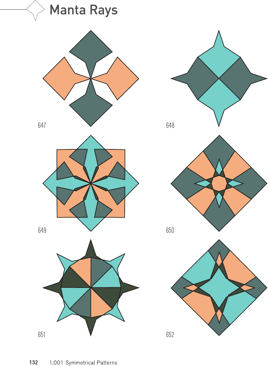 The Patterns (25/40) - 1,001 Symmetrical Patterns [Book]