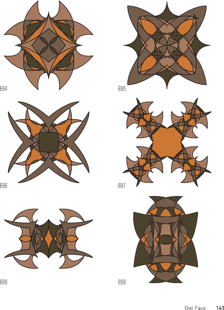 The Patterns (28/40) - 1,001 Symmetrical Patterns [Book]