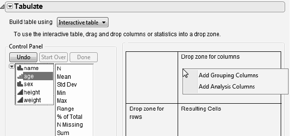 Solved: Tabulate - Add Monthly Average? - JMP User Community