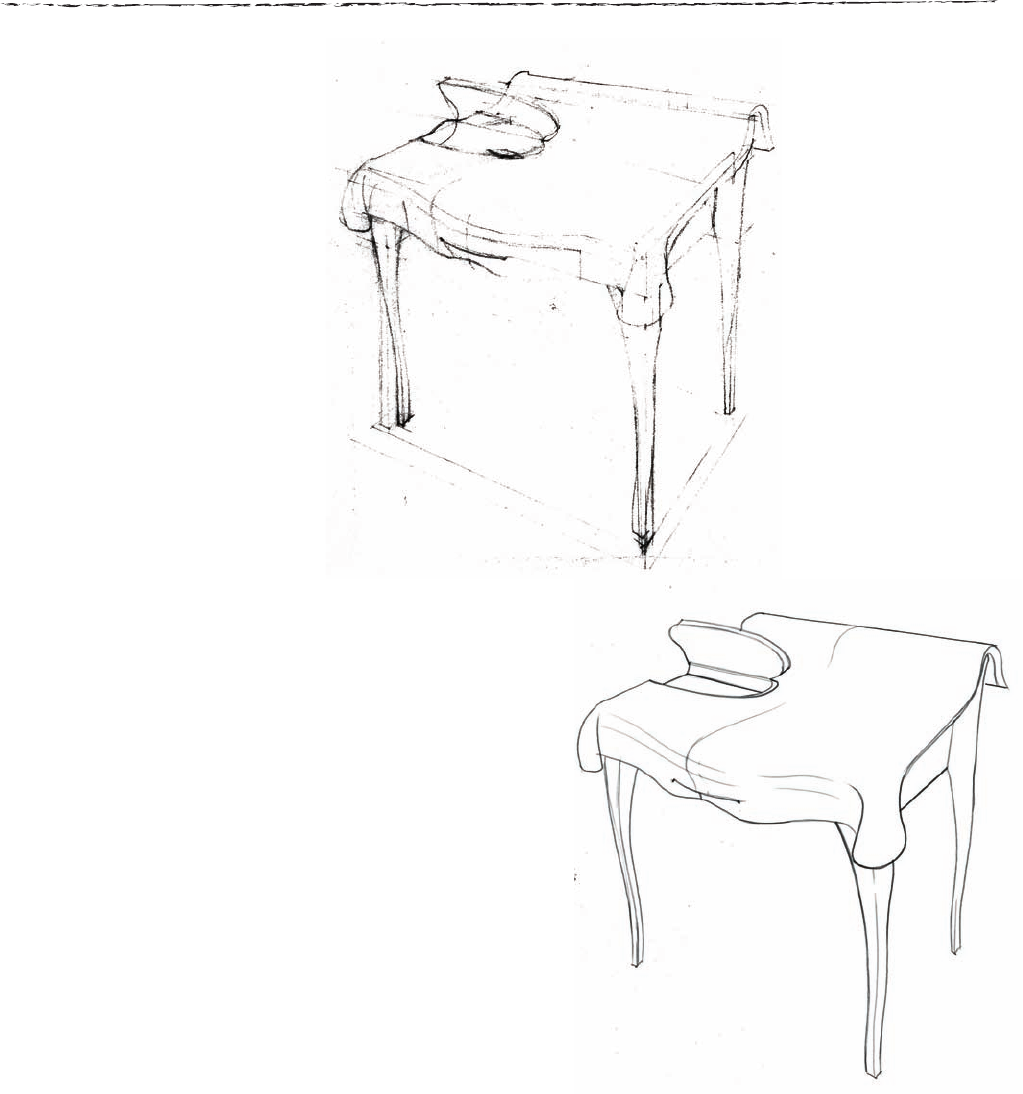 Preliminary Sketches for a Living Room from Draw like an Interior Designer  with Jorge Paricio