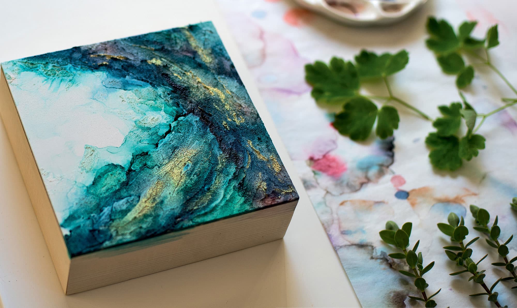 5 Alcohol Ink Projects - Creative Alcohol Inks [Book]