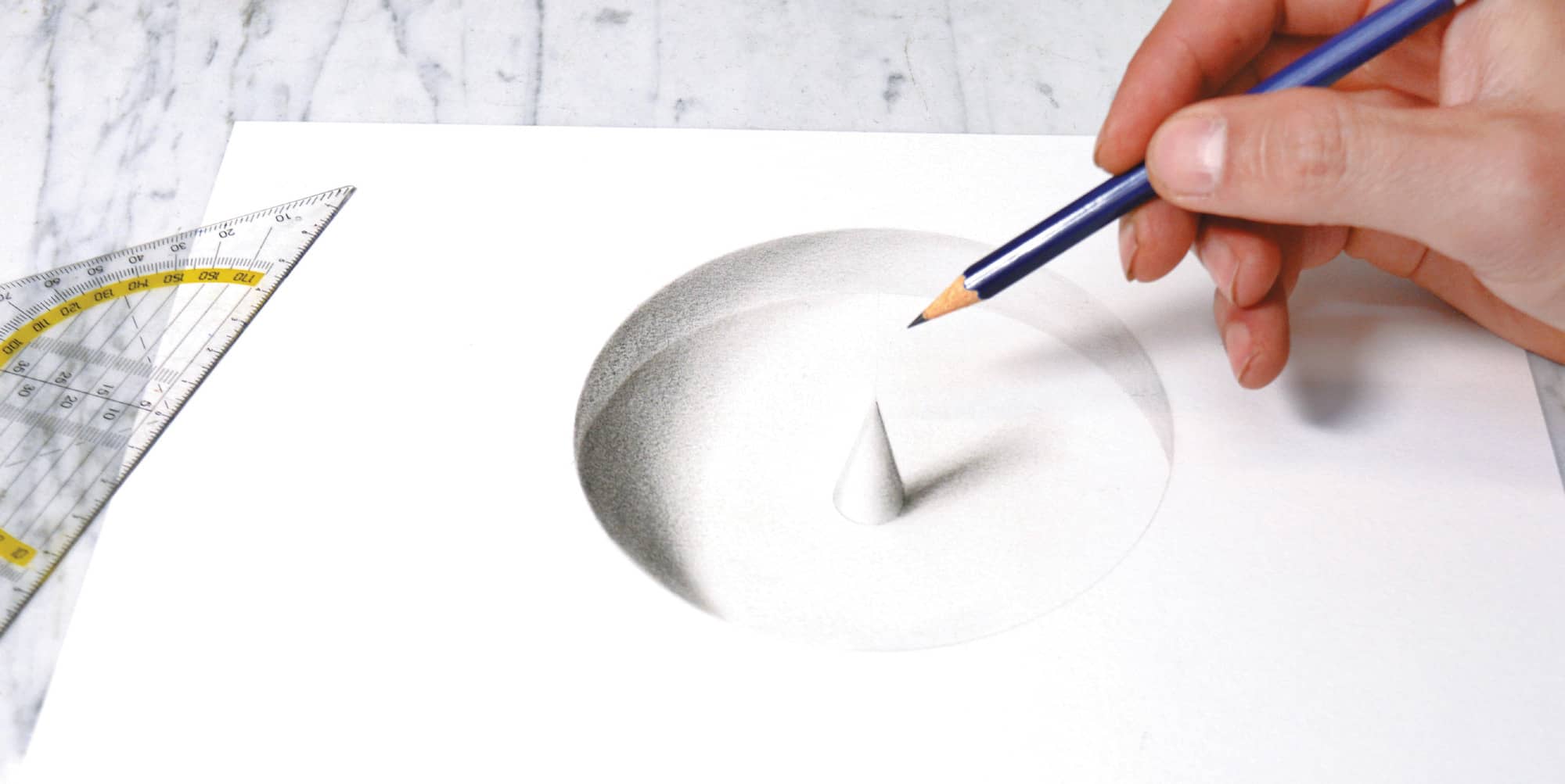 Splintering Reality: Optical Illusions in 3D Drawings