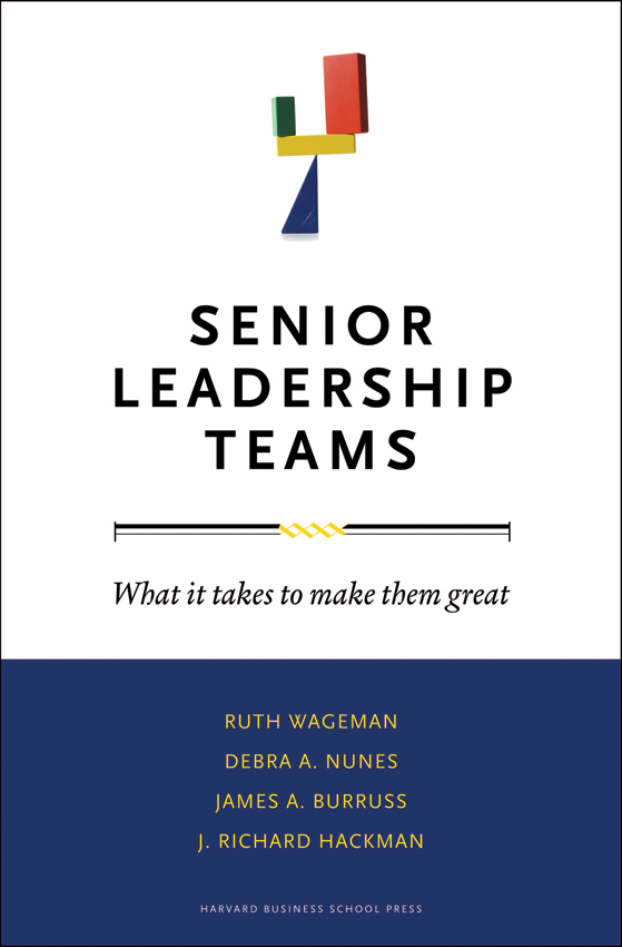 Cover Page - Senior Leadership Teams [Book]