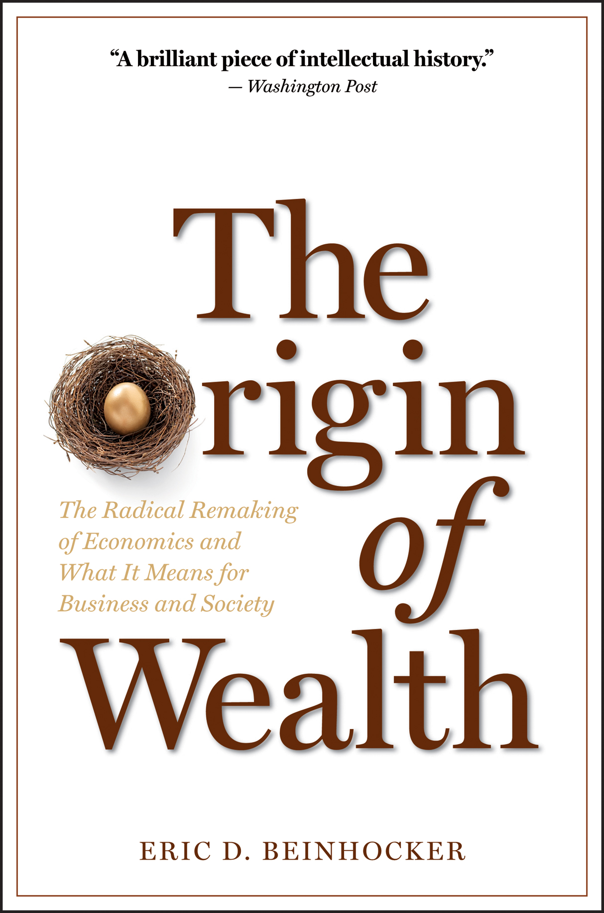 Cover - The Origin of Wealth [Book]