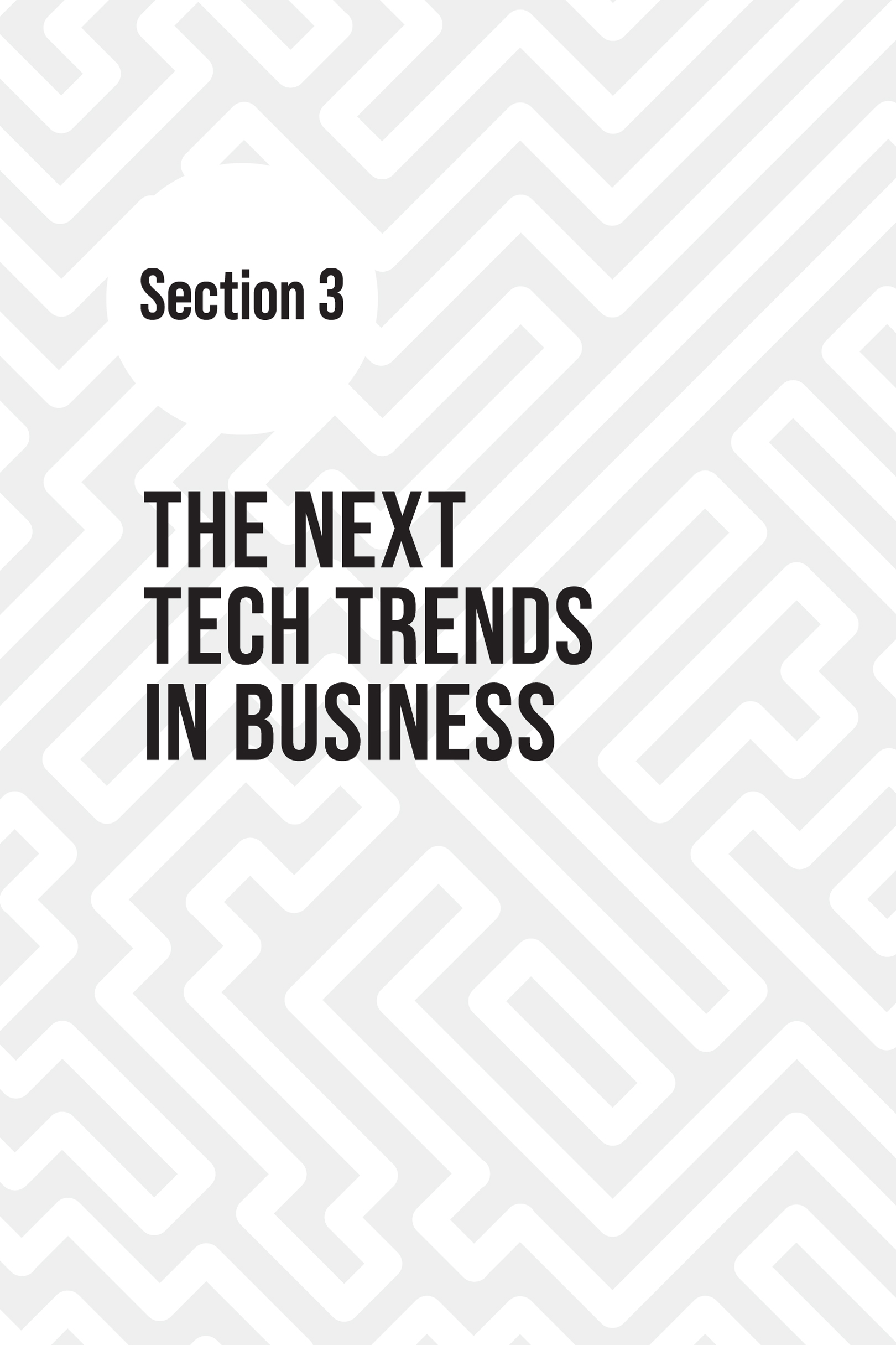 Section 3 The Next Tech Trends in Business The Year in Tech, 2021