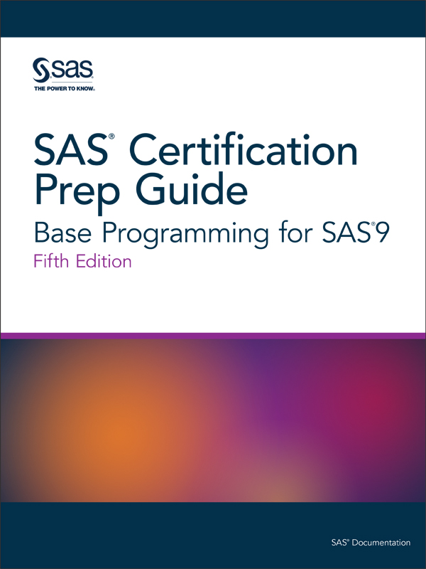 Title Page - SAS Certification Prep Guide, 5th Edition [Book]