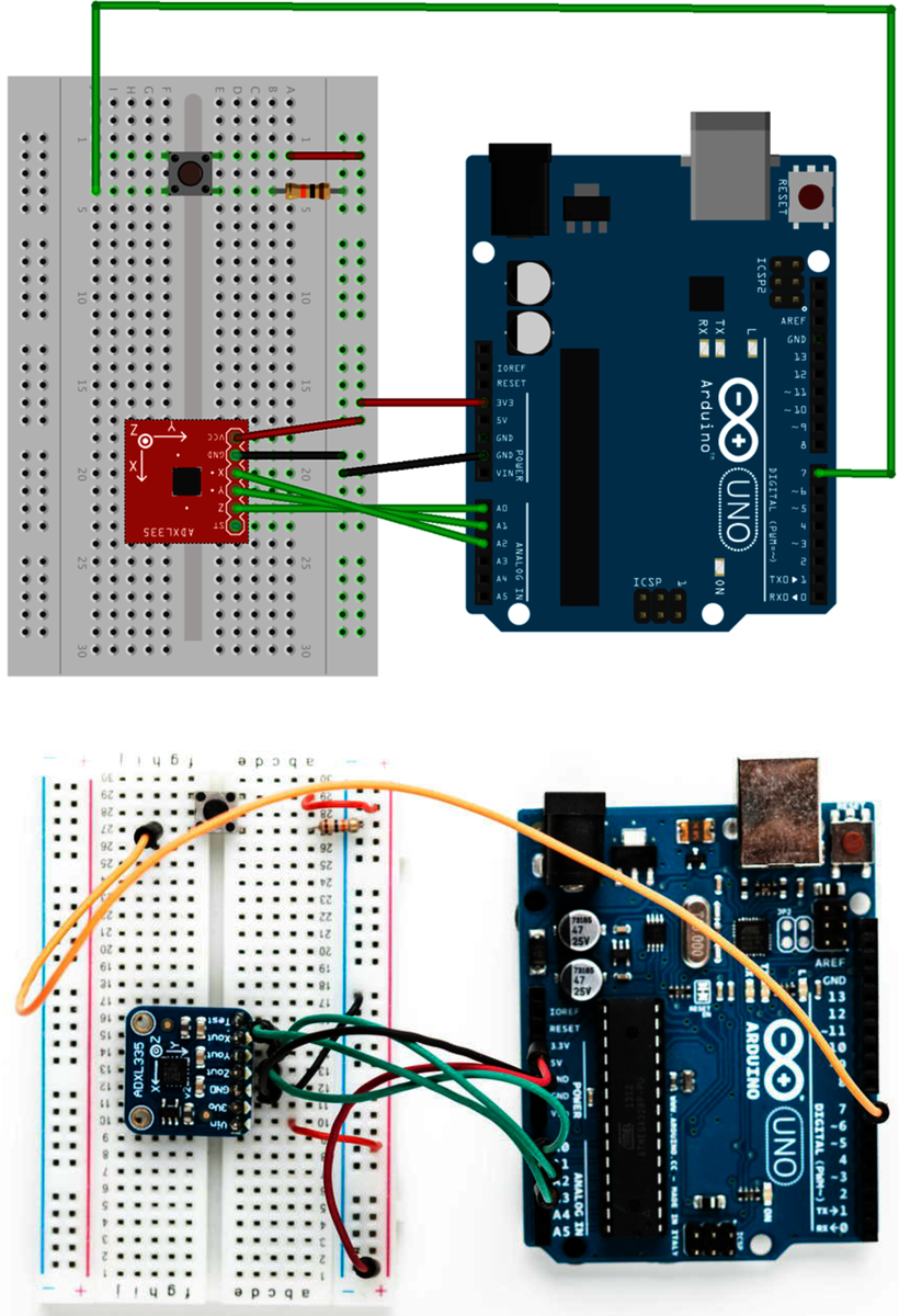 images/game_controller_schematic_and_breadboard.png