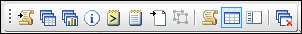 The Project Manager toolbar