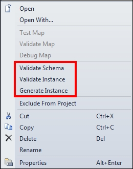 Validating Schemas and Message Instances