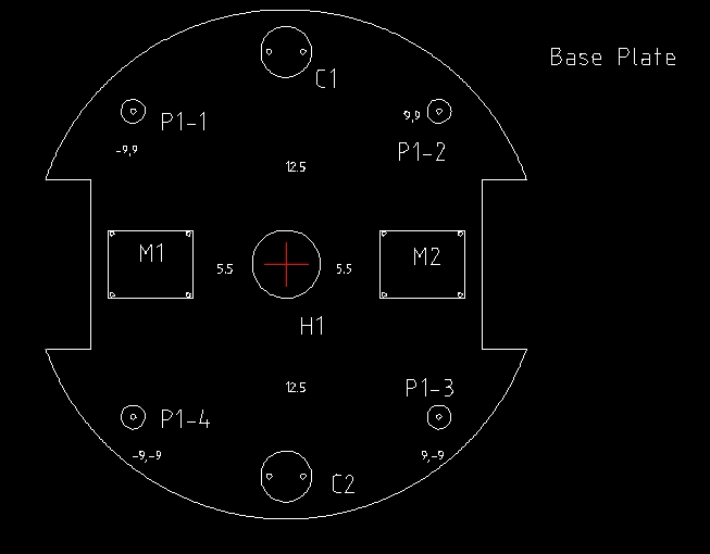 The base plate