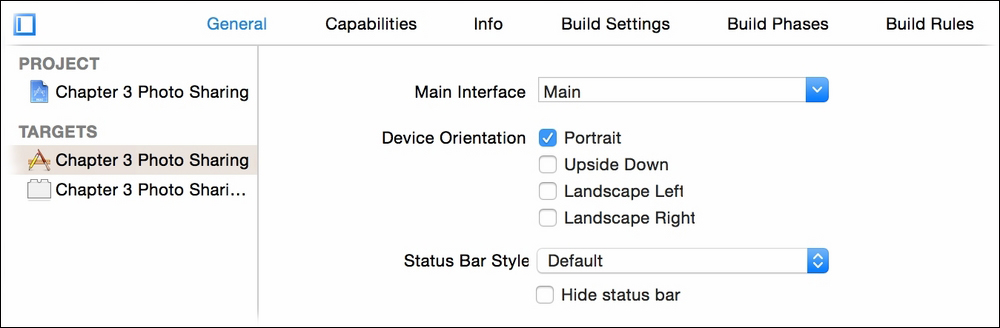 Creating the app