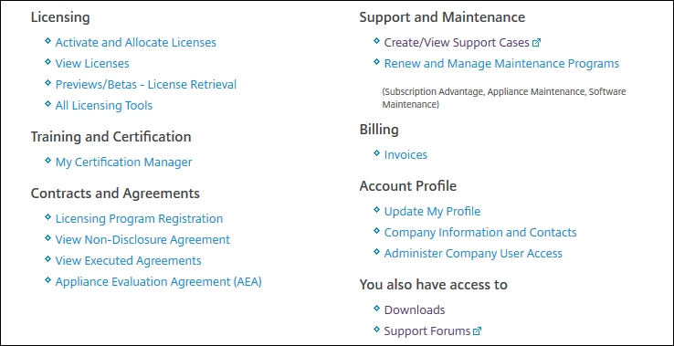 Allocating Citrix® licenses