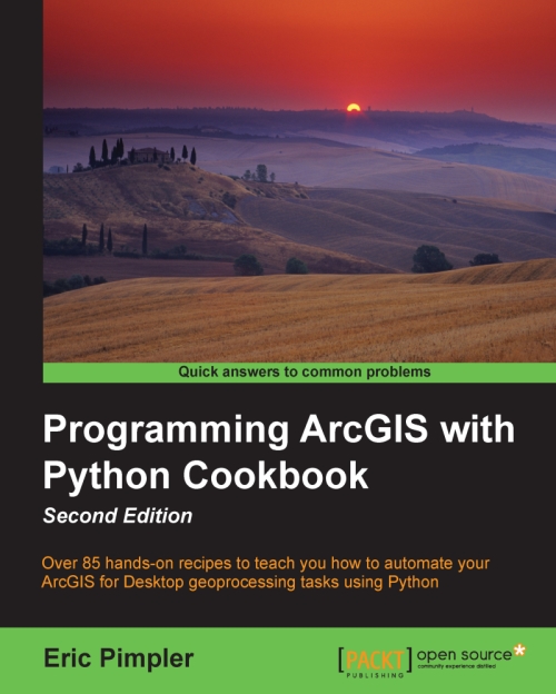 Cover - Programming ArcGIS With Python Cookbook - Second Edition [Book]